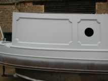 Recessed panels on a trad stern. CLICK for a bigger picture