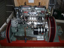 Gardner 4LK engine, beautifully restored by Danny Williams. CLICK for a bigger picture
