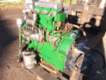 Newly arrived 3 cylinder Gardener, restored in Ireland by Joe McCool of Tangent Engineering.
