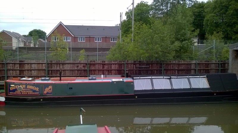 NB Betty - Narrowboat Shell by Mel Davis Boatbuilders