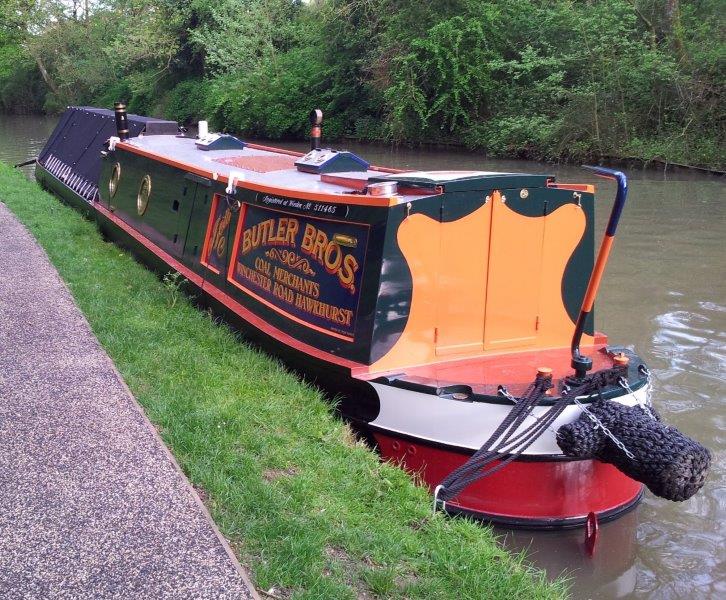 NB Betty - Narrowboat Shell by Mel Davis Boatbuilders